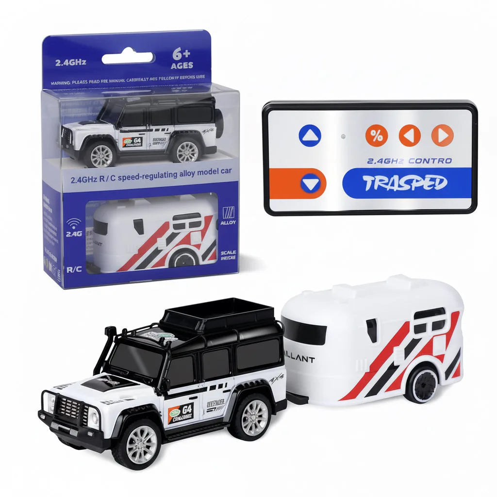 World Smallest Metal RC Car (3x speed)