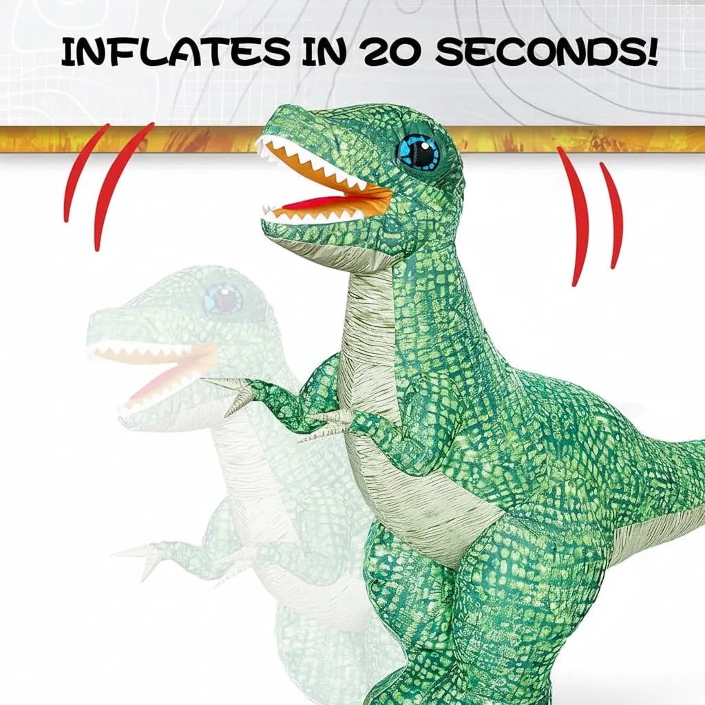 Remote Control Inflatable Dinosaur Toy