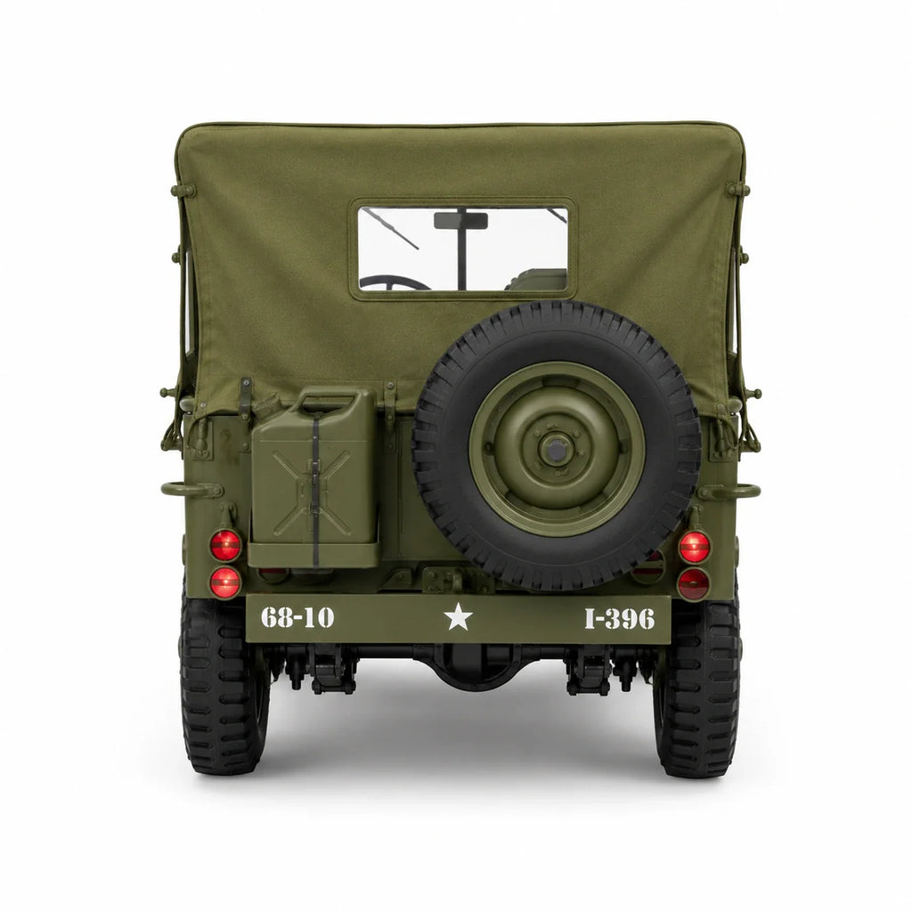 Original Willys Military RC Jeep with Canvas Cover & Winch