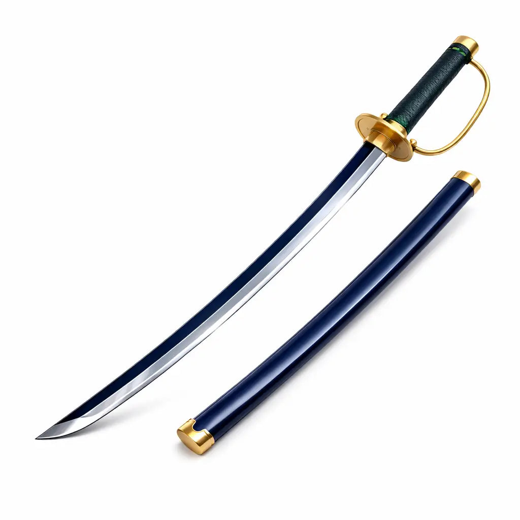 Luffy Shanks Blue Wooden Katana 104cm