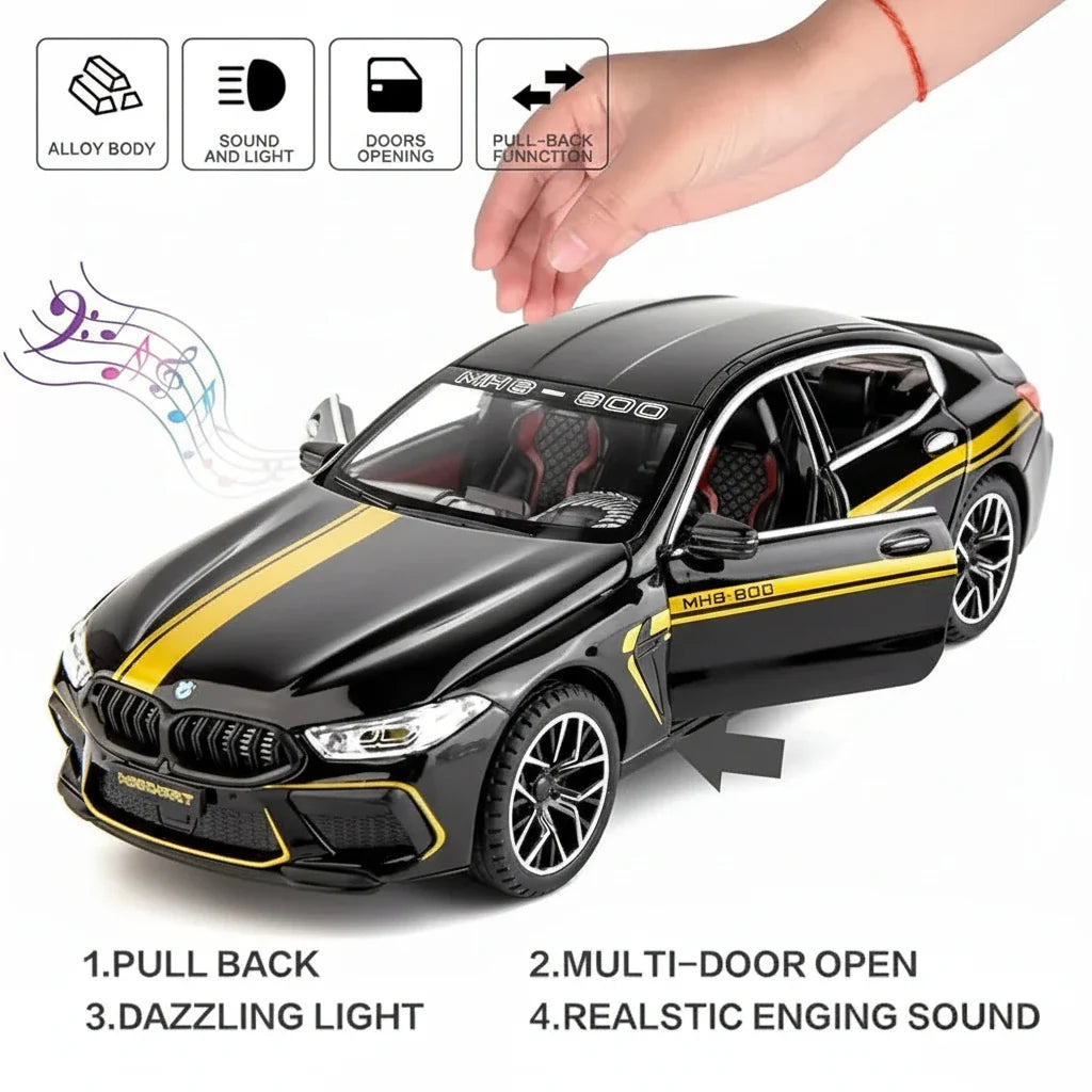 BMW M8 Metal Die Cast (1:24)