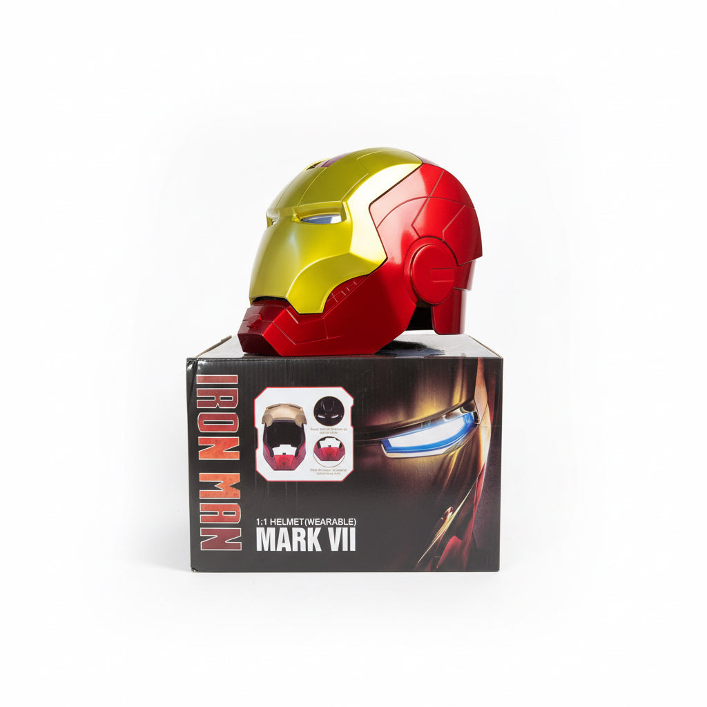 Iron Man Mask Helmet with Touch Open Face