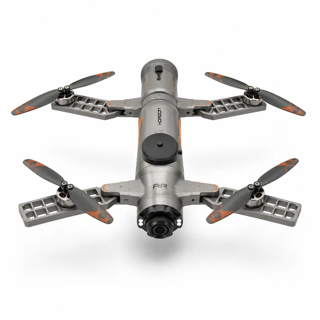 Spaceship Smoke Drone with Screen Remote
