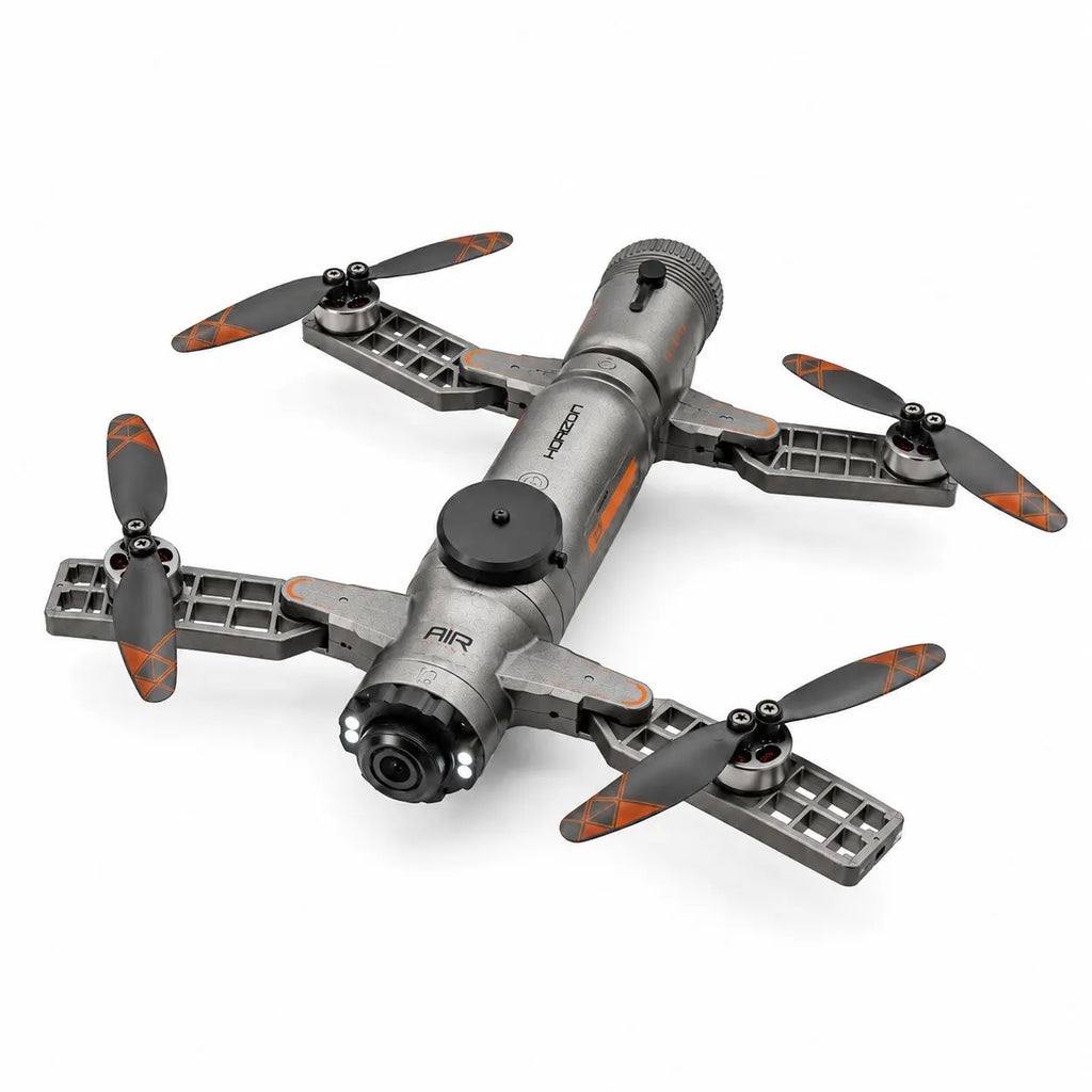 Spaceship Smoke Drone with Screen Remote