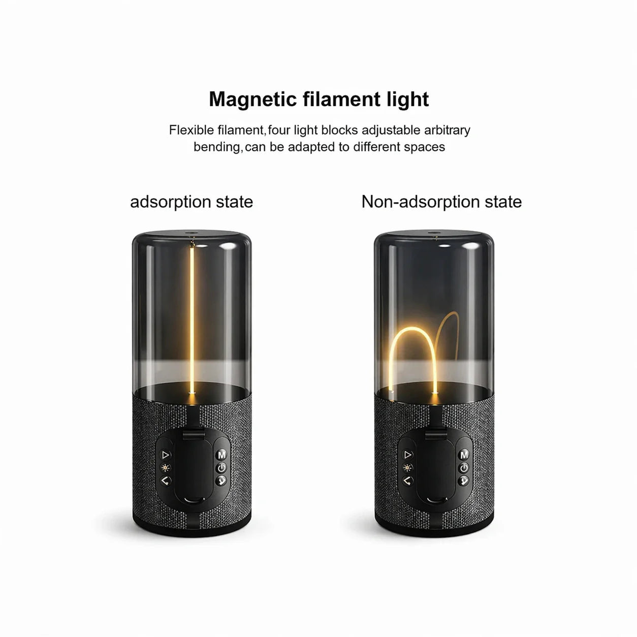 Magnetic Filament Light Wireless Speaker